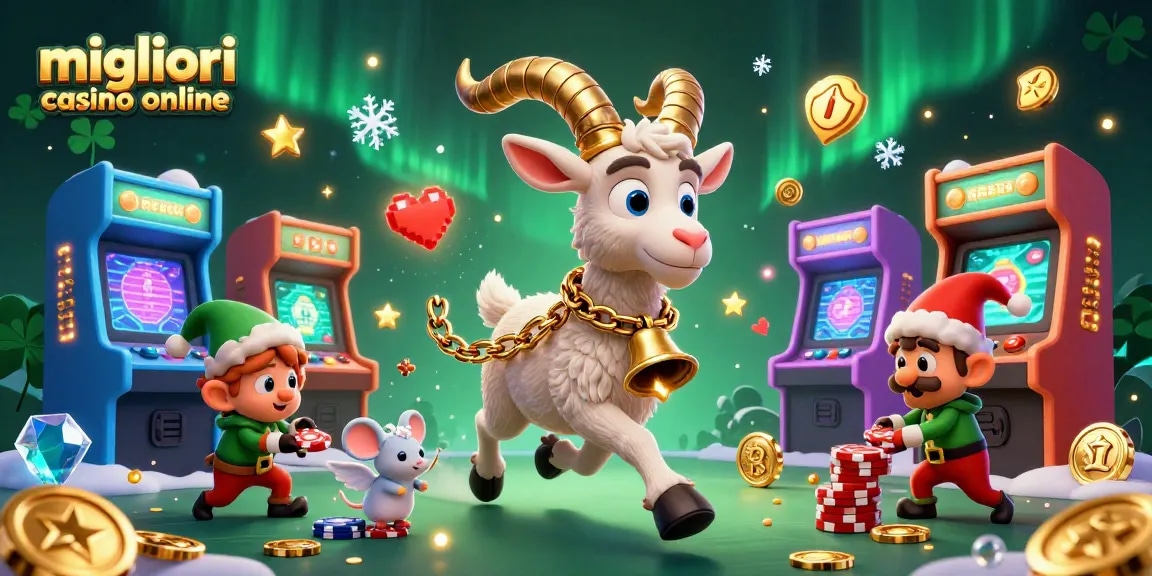 Giocare nei migliori casino online con grafiche 3D e elementi festivi e avventurosi.