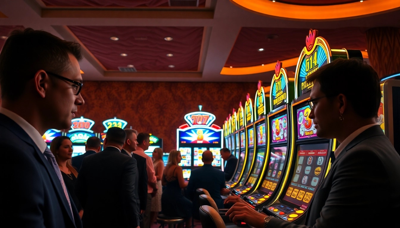 Permainan agen89 di mesin slot memberikan suasana kasino yang menarik dan penuh warna.