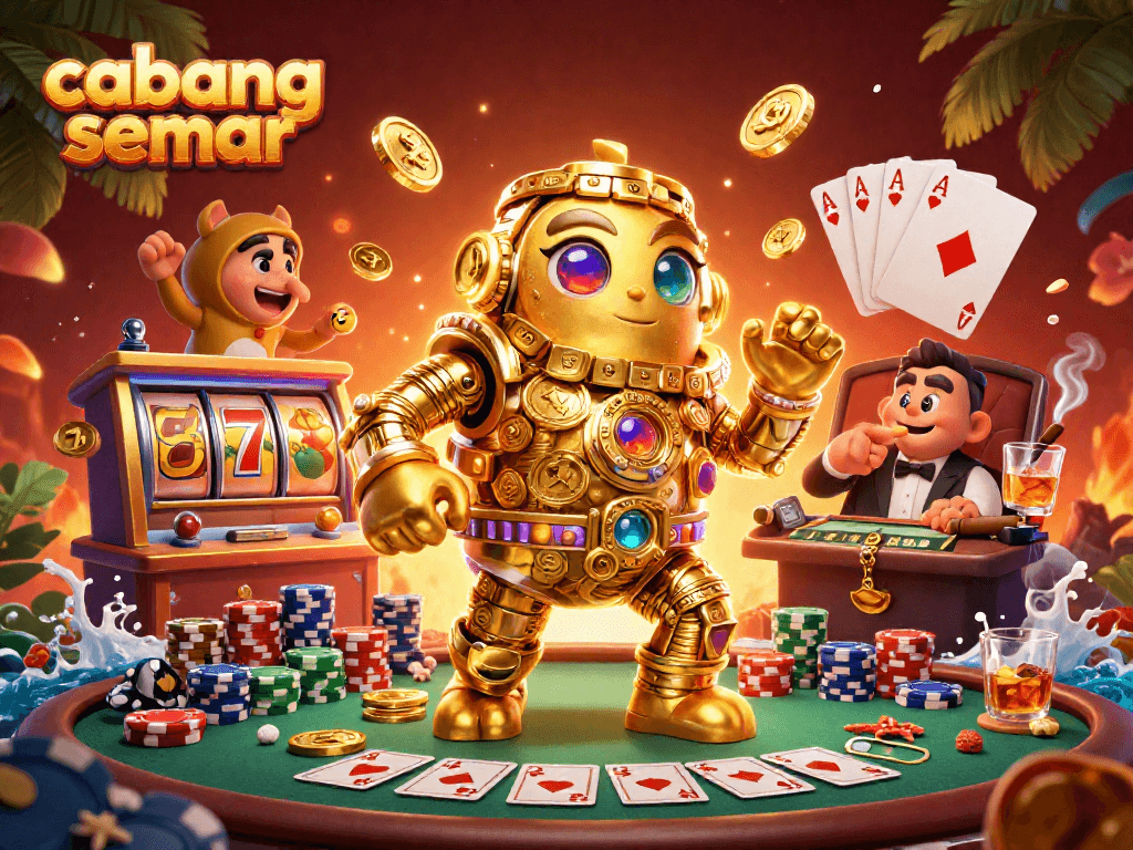 Mainkan cabang semar dengan slot gacor yang penuh simbol beruntung dan detail menakjubkan.