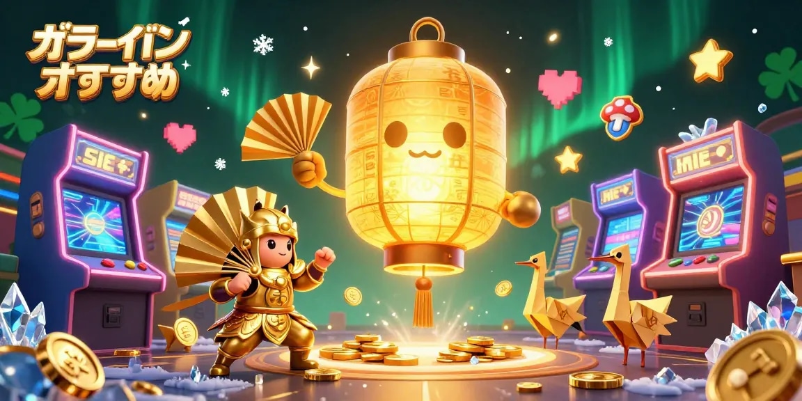 オンライン ポーカー おすすめでフロートするランタンスピリットとペーパーファン戦士達が楽しむシーン