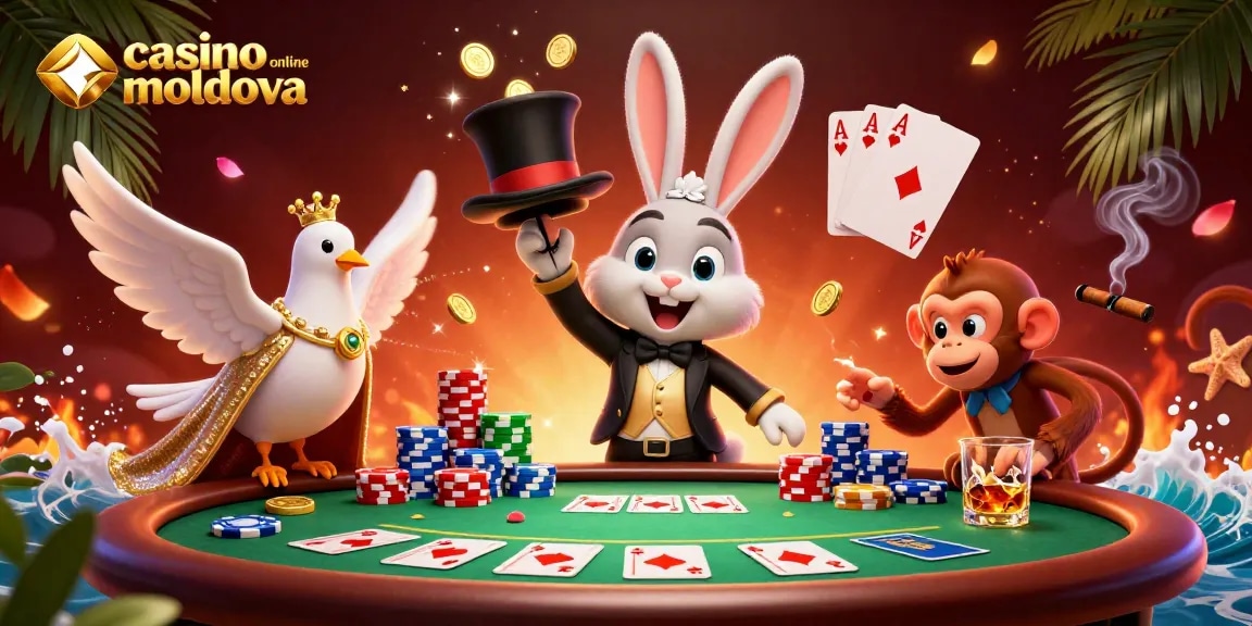 Sloturi captivante și câștiguri la casino online moldova cu personaje amuzante
