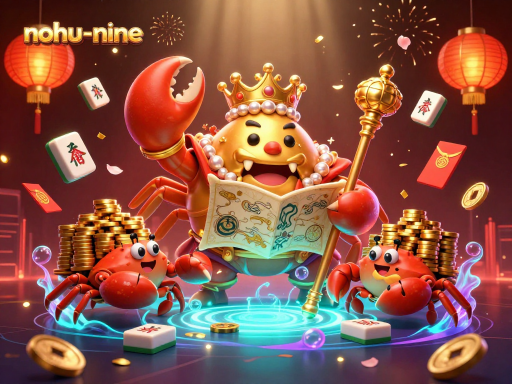 Engage in thrilling nohu-nine gameplay as the golden crab emperor leads a dynamic casino adventure.