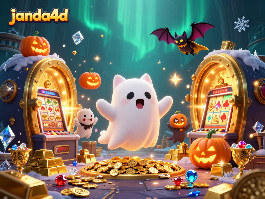 JANDA4D memberikan pengalaman visual menarik dengan kucing hantu dan kasino.