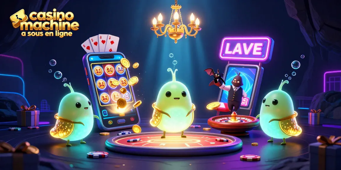 Profitez de l'excitation des jeux de machines à sous en ligne dans un casino captivant.