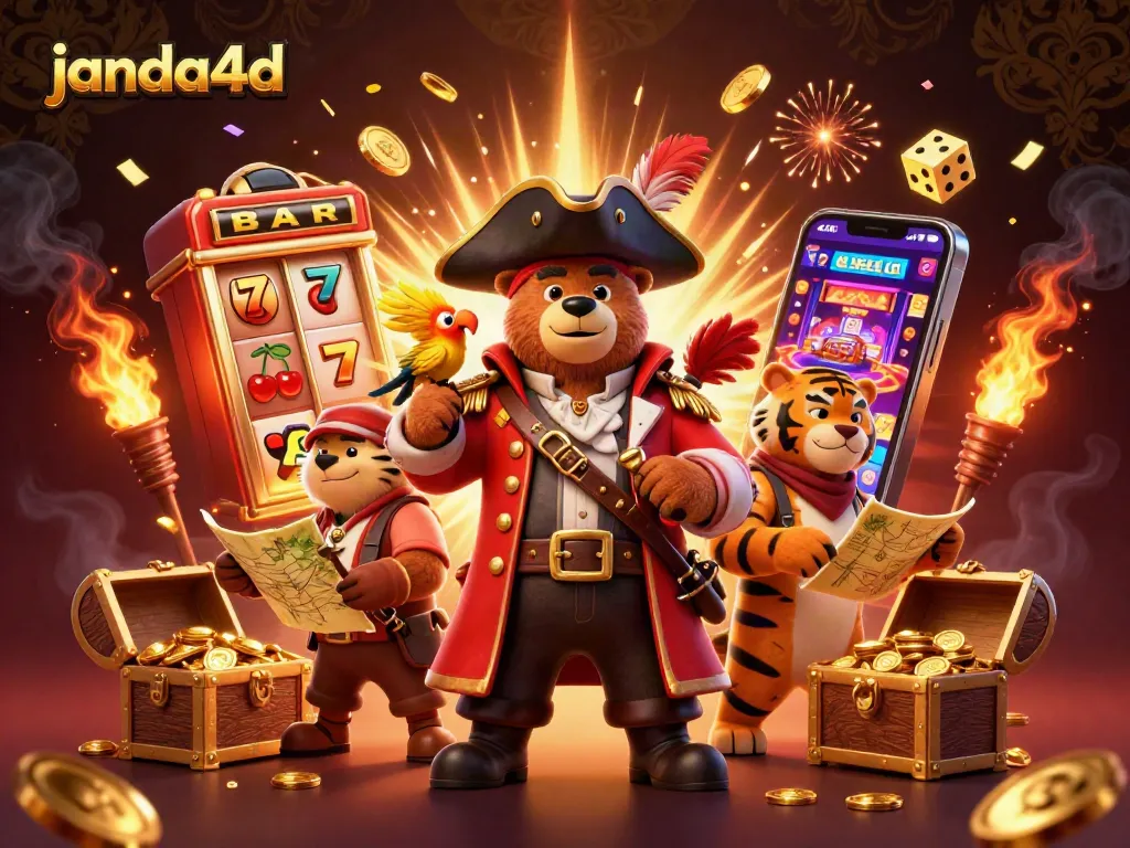 Nikmati keseruan permainan slot online janda4d dengan jackpot yang menggiurkan dan simbol keberuntungan.