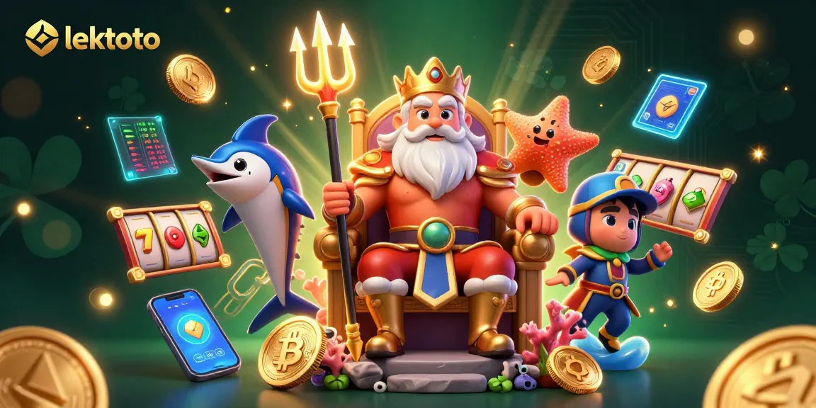 Experience thrilling gameplay with lektoto in a vibrant, cartoonish casino universe.