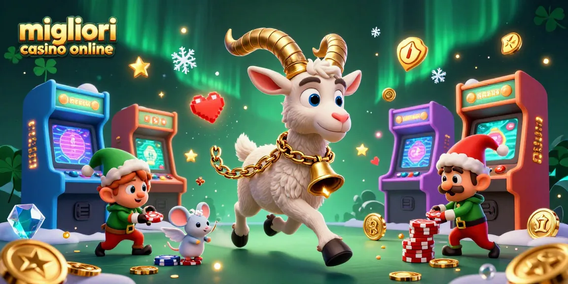 Giocare nei migliori casino online con grafiche 3D e elementi festivi e avventurosi.
