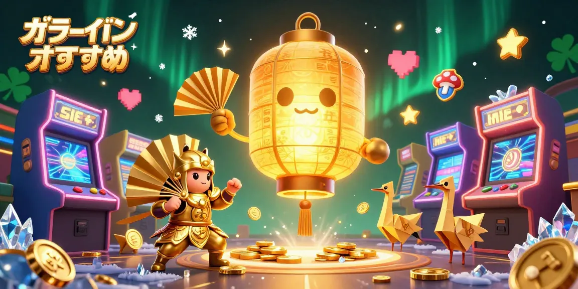 オンライン ポーカー おすすめでフロートするランタンスピリットとペーパーファン戦士達が楽しむシーン