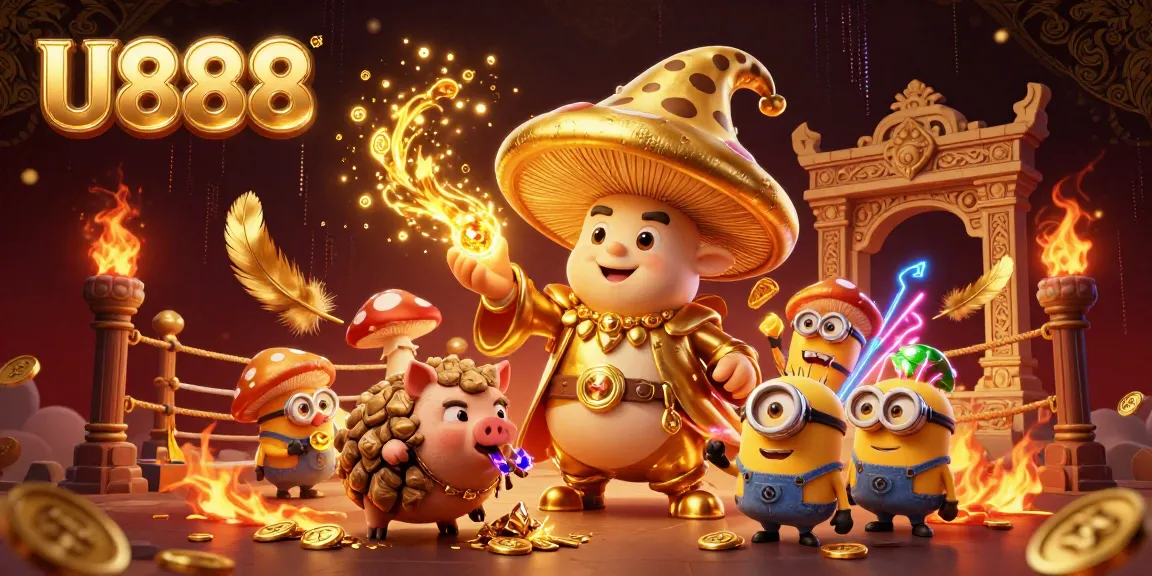 Experience the thrill of U888 in an enchanting world filled with golden treasures and magical adventures.