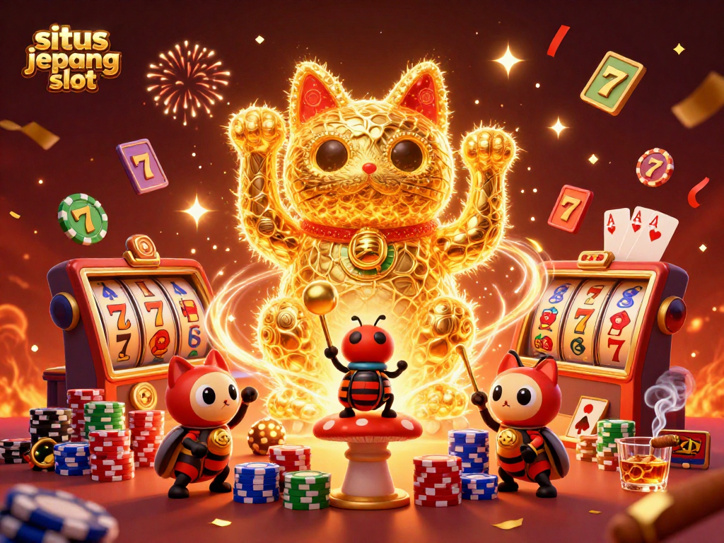 Experience the excitement of situs jepang slot with vibrant visuals and dynamic casino elements.