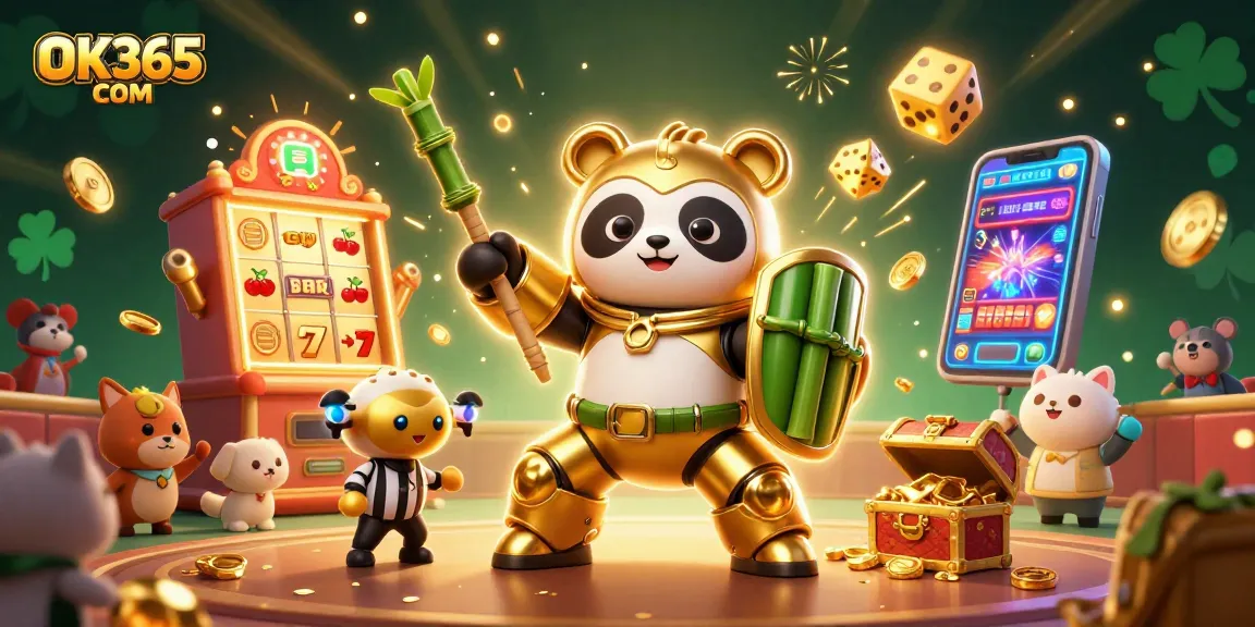 Engage in thrilling casino excitement with OK365 COM showcasing colorful games and cash prizes.