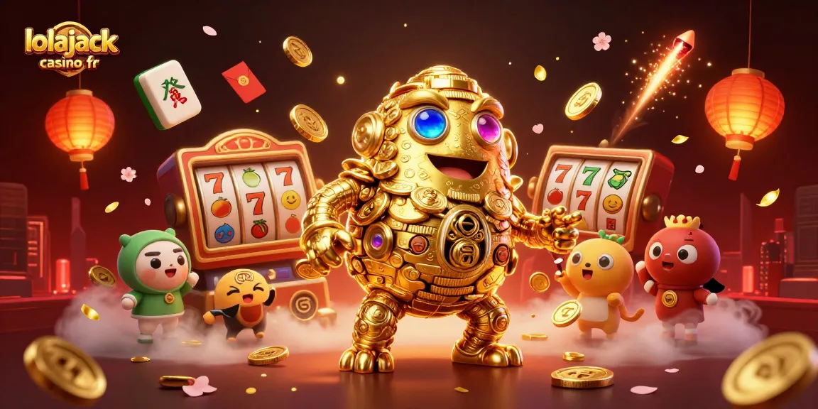 Jouez avec joie sur lolajack casino fr, où un golem doré et des machines à sous scintillantes prennent vie.