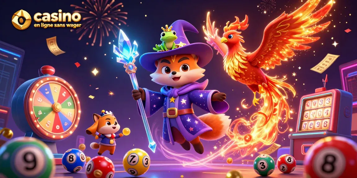 Profitez des jeux dans un casino en ligne sans wager avec des bonus attractifs et des festivités.