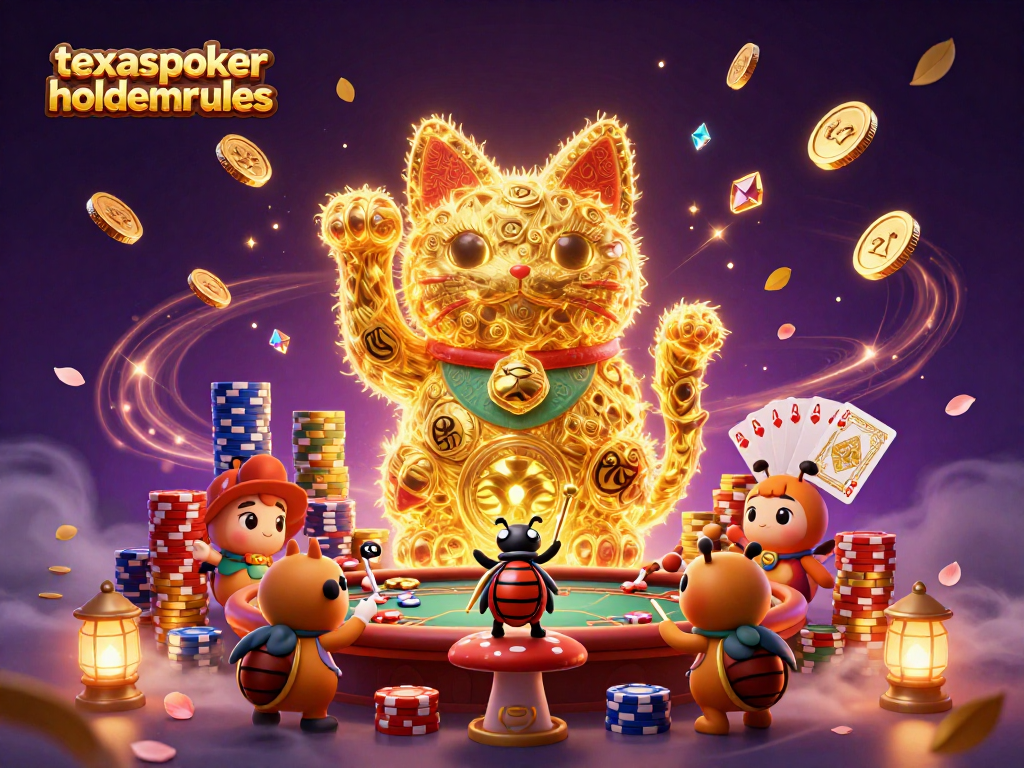 Experience the excitement of Texaspokerholdemrules with stunning visuals of poker and casino elements.