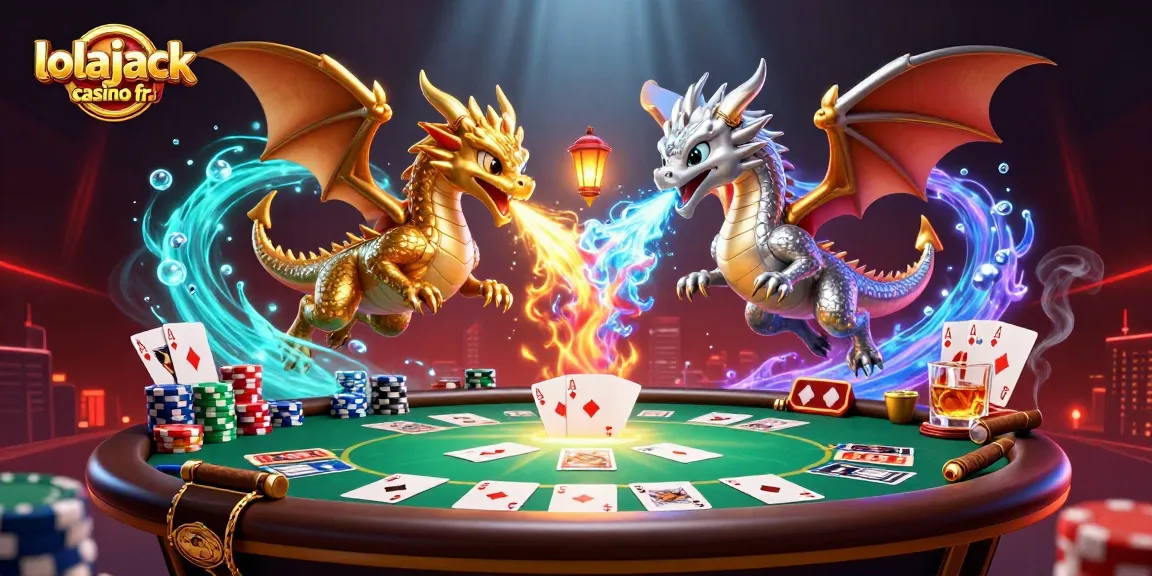 Engage in thrilling gameplay at lolajack casino fr with enchanting dragons and poker excitement.
