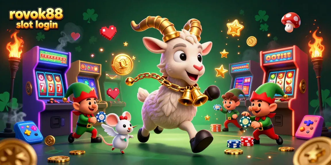 Engage with rokok88 slot login for an exciting casino experience featuring vibrant 3D illustrations and unique characters.