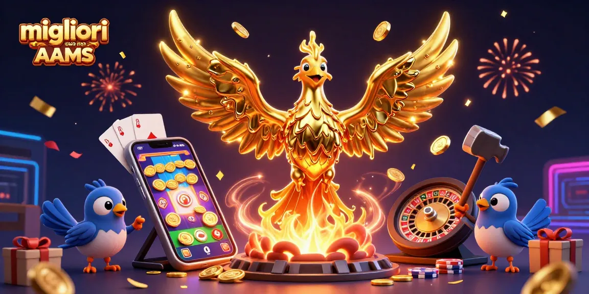 Esplora i migliori casino non AAMS: il fenice dorata vola su slot e specchi di fortuna.