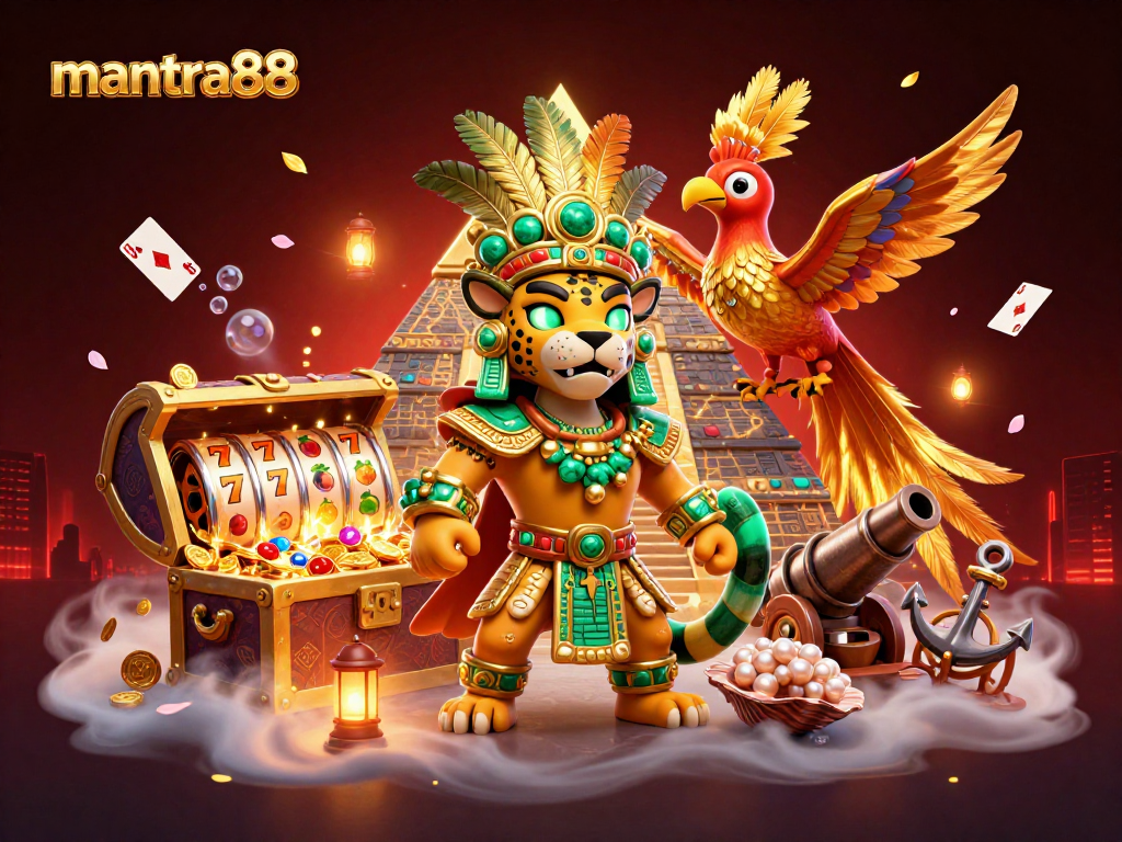 Join the excitement at mantra88, where slots and jackpots await in a vibrant casino adventure.