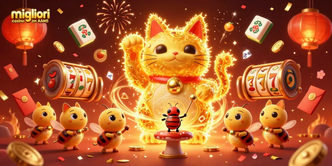 I migliori casino non AAMS offrono un'esperienza di gioco ricca con simboli e festoni luminosi.