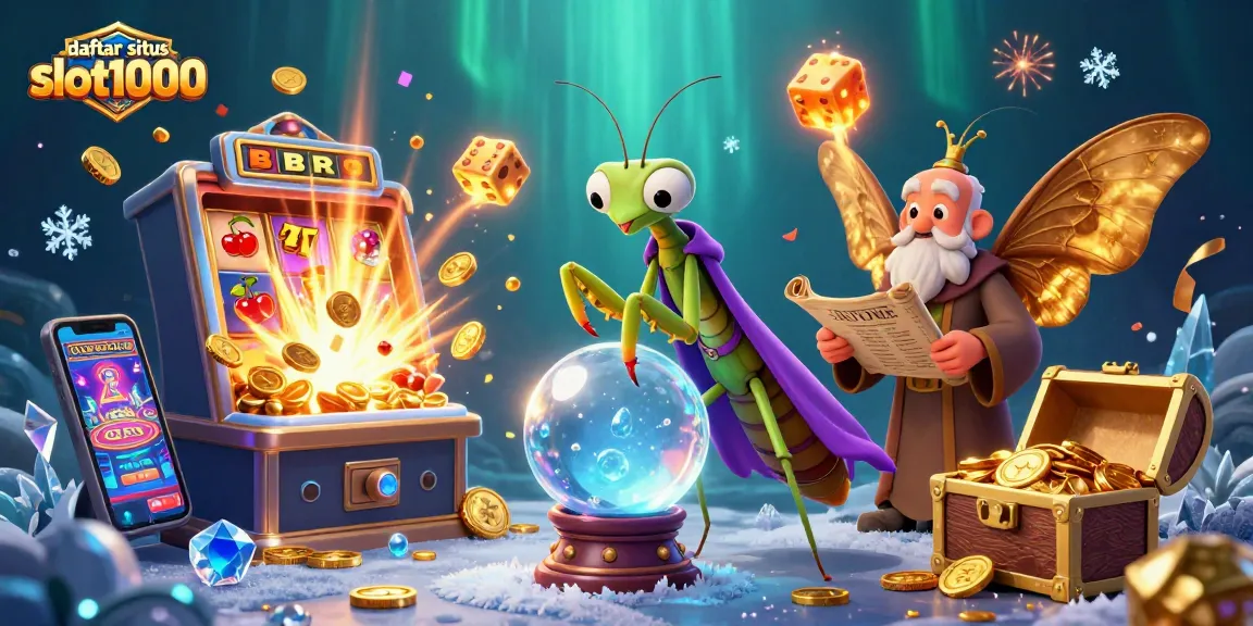 Daftar situs slot1000 dengan jackpot berlimpah dalam ilustrasi kasino yang menyenangkan.