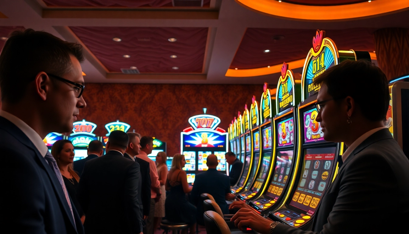 Permainan agen89 di mesin slot memberikan suasana kasino yang menarik dan penuh warna.