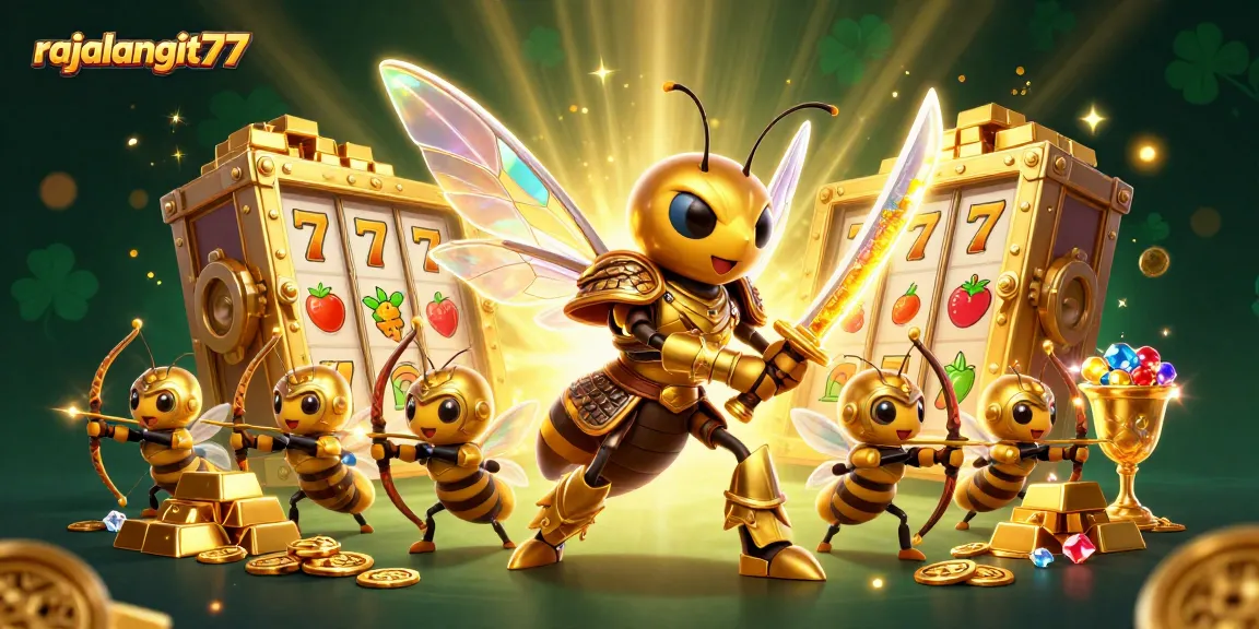 Menangkan jackpot dengan rajalangit77 saat memutar mesin slot berharga di kasino virtual.