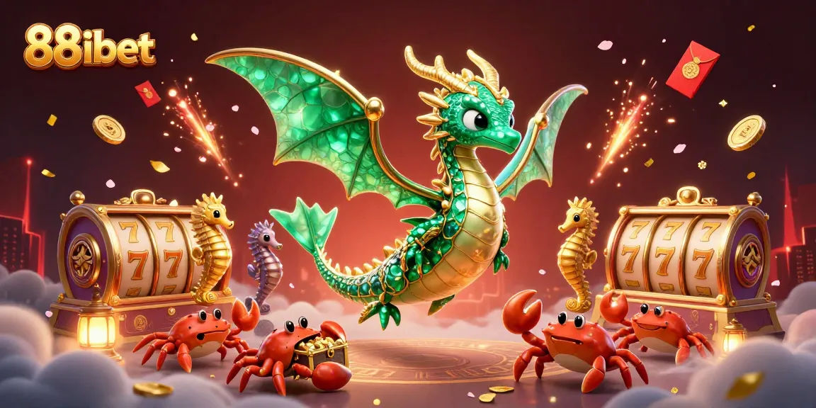 Experience thrilling gameplay at 88ibet with vibrant 3D imagery of slots and treasures.