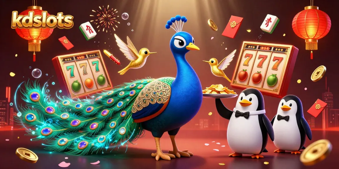 Experience thrilling wins with kdslots featuring vibrant characters and gaming elements in an engaging scene.