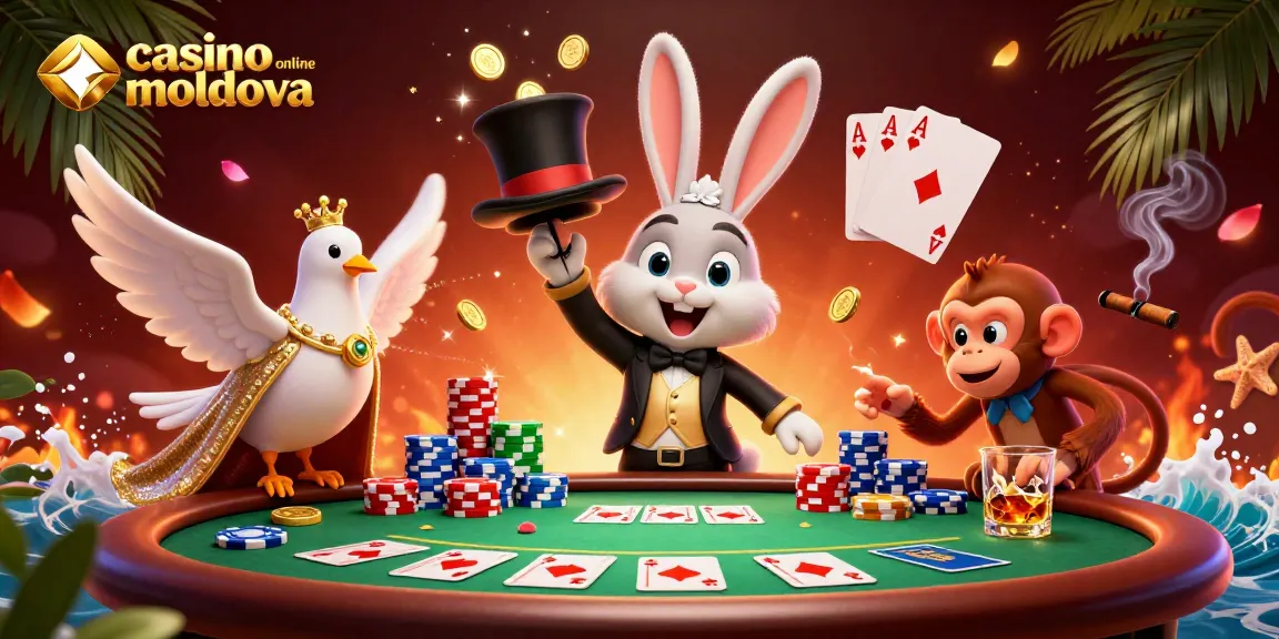 Sloturi captivante și câștiguri la casino online moldova cu personaje amuzante