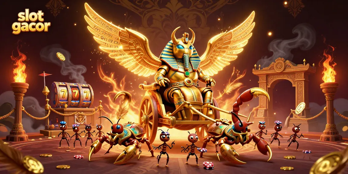 Experience the thrill of slot gacor with vibrant characters and exciting game elements.
