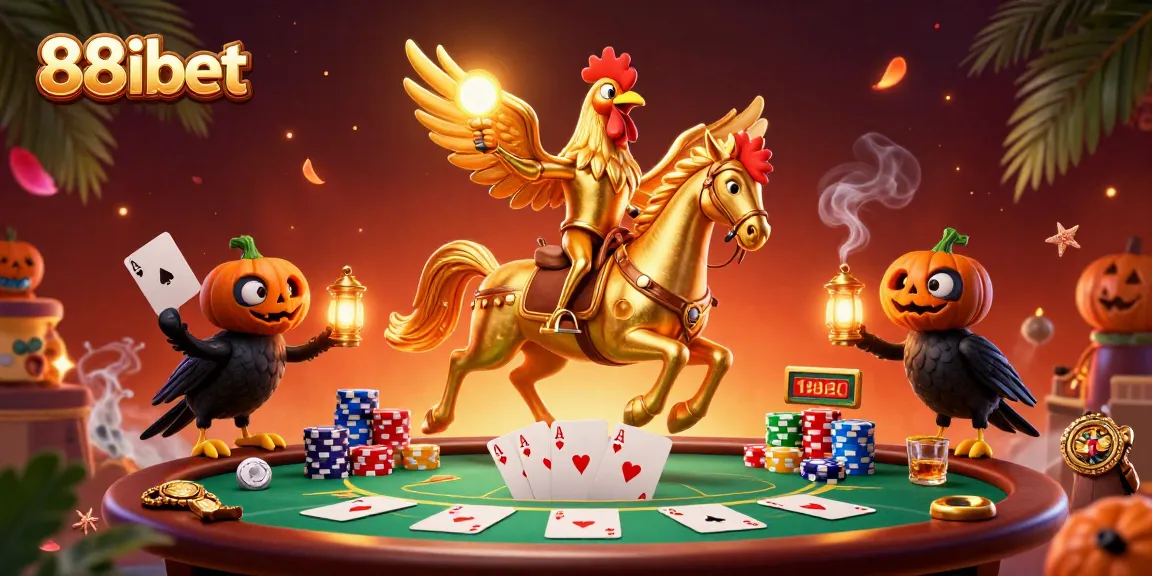 Experience thrilling action at 88ibet, featuring a golden rooster and intense gameplay.