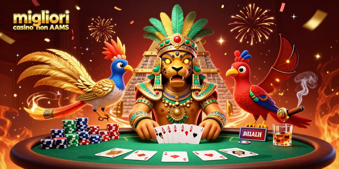 Gioca nei migliori casino non AAMS con avvincenti poker e tavoli luminosi